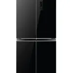 SHARP 560L French 4-Door No Frost Refrigerator with Inverter Plasmacluster A++ Energy Rating Black Glass – SJ-FH560-BK3