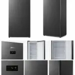 Gorenje 592L Convertible Refrigerator or Freezer with No Frost Inverter MultiFlow 360° A+ Energy Rating Inox Left Side Door – FN8191OX1/X2