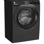 Hoover 10KG Front Load Washing Machine 1400RPM Weight Sensor Steam Care Inverter A+++ Black – HW 410AMBCB/1-80