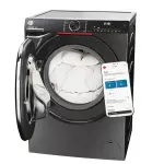 Hoover 10kg/6kg Front Load Washer Dryer with Inverter Motor 1600RPM WiFi Dark Silver – H6DPB6106BCR8-80