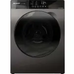 SHARP 10.5kg/7kg Front Load Washer Dryer with J-Tech Inverter Plasmacluster 1400RPM Dark Silver A+++ – ES-DP1054KJZ-G/S