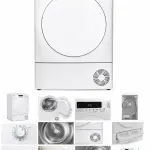 نشافة كاندي كوندنسر 8 كجم قائمة بذاتها مع NFC وKilo Detector وEasy Iron باللون الأبيض وتصنيف B – CSE C8DF-80