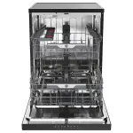 Hoover Freestanding Dishwasher 16 Place Settings 8 Programs 2 Baskets 2 Spray Arms A+++ Black – HF 6C4F0B