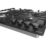 Gorenje 60cm Built-in Gas Hob with 4 Burners Wok Burner Cast Iron ProGrids Black – GW642AB