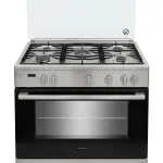Frigidaire 90cm Stainless Steel Freestanding Gas Cooker with 5 Burners 127L Oven Full Safety – FNGL90JFYS