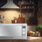 ميكروويف شارب 62 لتر مع شواية وتحكم Soft Button باللون الأبيض – R-562CR/CT(ST)