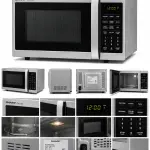 SHARP Microwave 34 Liter Solo Membrane Control Silver – R-34CT(ST)