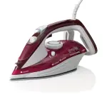 Gorenje 3000W Steam Iron with 350ml Water Tank Ceramic Soleplate SelfClean Red/White – SIH3000RBC