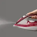 Gorenje 3000W Steam Iron with 350ml Water Tank Ceramic Soleplate SelfClean Red/White – SIH3000RBC