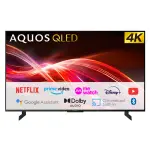 SHARP 98 Inch 4K Ultra HD QLED Google TV with X7 AI Processor Dolby Vision Dolby Atmos 144Hz Black – 4T-C98HN7000X