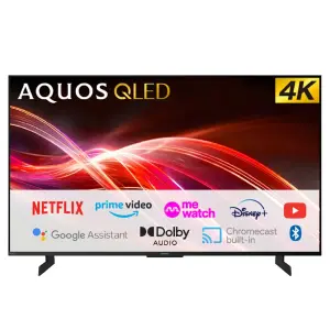 رض ?اشة شارب 98 بوصة 4K Ultra HD QLED مع Google TV ومعالج……