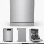 Gorenje Freestanding Dishwasher 15 Place Settings 8 Programs 3 Baskets 5 Spray Arms A+++ Stainless Steel – GS643A90XME