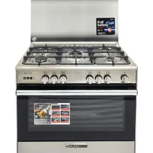 رض ?باخ جليم غاز Specialista SB غاز Freestanding قياس 90 سم ستانلس……