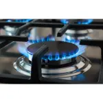 Glem Gas Magnifica 120×60cm Stainless Steel Freestanding Gas Cooker with 6 Burners 134L Multifunction Gas Oven Fan – MG626RI