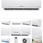 مكيف فريجيدير 1 طن Inverter بكفاءة A+++ باللون الأبيض – FRI-H12QK