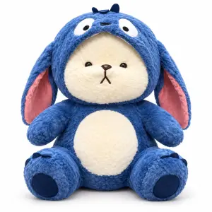 View Bear Plush in Blue Character Costume