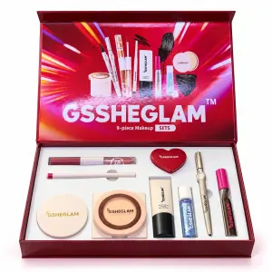 عرض طقم مكياج GSSHEGLAM من تسع قطع
