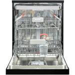 جلاية صحون شارب 6 برامج بسعة 15 طقم – أسود