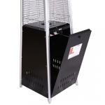 صوبة حدائق زجاج هرمية قاعدة ستانلس