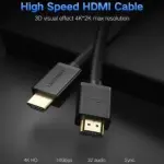 UGREEN كابل HDMI 3m 4K@60Hz HDMI 2.0 (أسود)