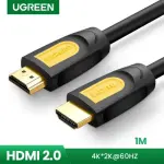 UGREEN كابل HDMI دائري 1m 4K@60Hz HDMI 2.0 (أصفر/أسود)