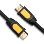 UGREEN كابل HDMI دائري 1m 4K@60Hz HDMI 2.0 (أصفر/أسود)