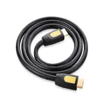 UGREEN كابل HDMI دائري 1m 4K@60Hz HDMI 2.0 (أصفر/أسود)