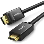 UGREEN كابل HDMI دائري 1m 4K@60Hz HDMI 2.0 (أصفر/أسود)