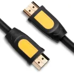UGREEN كابل HDMI دائري 3m 4K@60Hz HDMI 2.0 (أصفر/أسود)