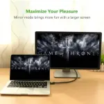 UGREEN كابل HDMI دائري 3m 4K@60Hz HDMI 2.0 (أصفر/أسود)