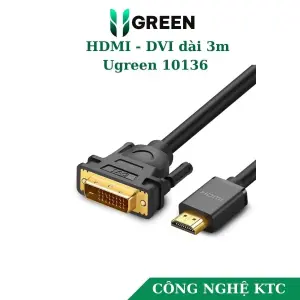 View UGREEN HDMI to DVI Cable 3m (Black)
