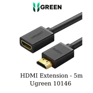 UGREEN HDMI Male to Female Cable 5m (Black)