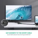 UGREEN HDMI كابل ذكر إلى أنثى 5m (أسود)