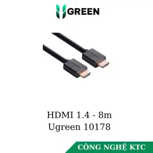 View UGREEN HDMI Cable 8m 4K@30Hz HDMI 1.4 (Black)
