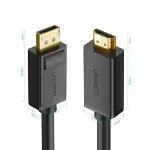UGREEN DP Male to HDMI Male Cable 3m (Black)