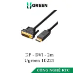UGREEN DP Male To DVI(24+1) Male Cable 2M