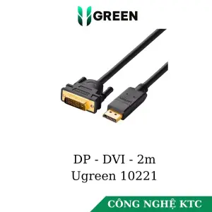عرض UGREEN DP ذكر إلى DVI(24+1) ذكر كابل 2M