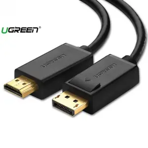 UGREEN DP Male to HDMI Male Cable 1m (Black)