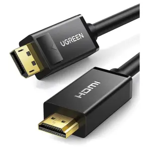 UGREEN DP Male to HDMI Male Cable 1.5m (Black)