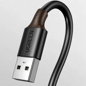 UGREEN USB 2.0 A ذكر إلى A ذكر كابل 0.50m (أسود)
