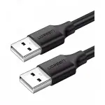 UGREEN USB 2.0 A ذكر إلى A ذكر كابل 1m (أسود)