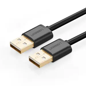 عرض UGREEN USB 2.0 A Male to A Male Cable 1.5m (Black)