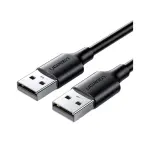 UGREEN USB 2.0 A ذكر إلى A ذكر كابل 2m (أسود)