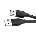 UGREEN USB 2.0 A ذكر إلى A ذكر كابل 2m (أسود)