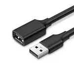 UGREEN USB 2.0 A ذكر إلى A أنثى كابل 2m (أسود)