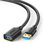 UGREEN USB 2.0 كابل تمديد نشط مع Chipset 5m (أسود)