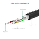 UGREEN USB 2.0 كابل تمديد نشط مع Chipset 10m (أسود)