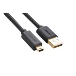 UGREEN USB 2.0 A ذكر إلى Mini 5Pin ذكر كابل 0.25m (أسود)