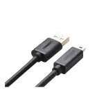 UGREEN USB 2.0 A ذكر إلى Mini 5Pin ذكر كابل 0.25m (أسود)