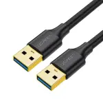 UGREEN USB-A 3.0 كابل ذكر إلى ذكر 0.5m (أسود)